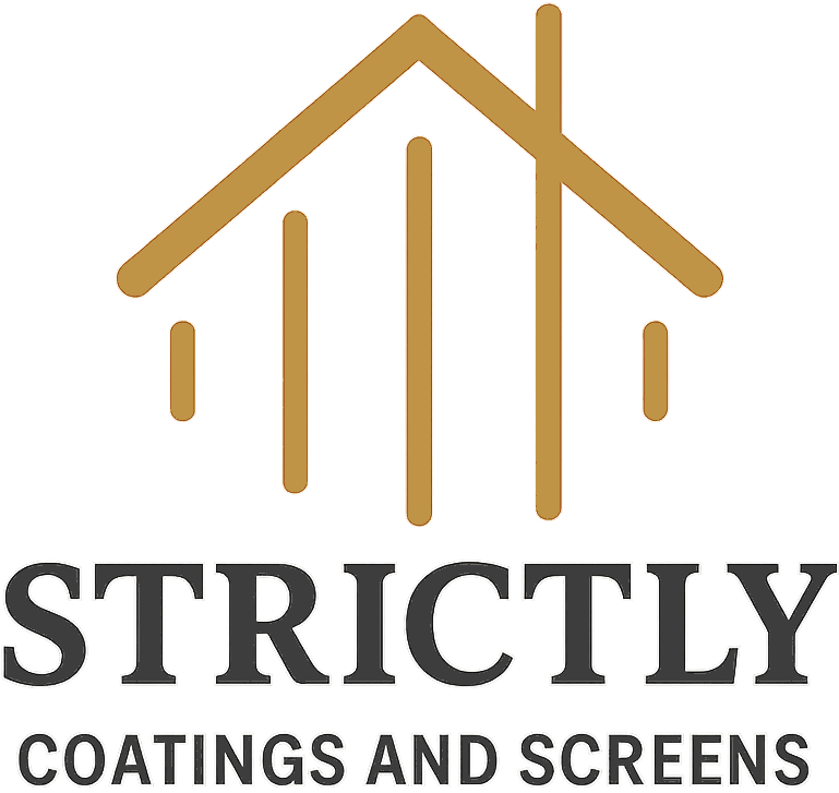 Strictly coatings and screens logo