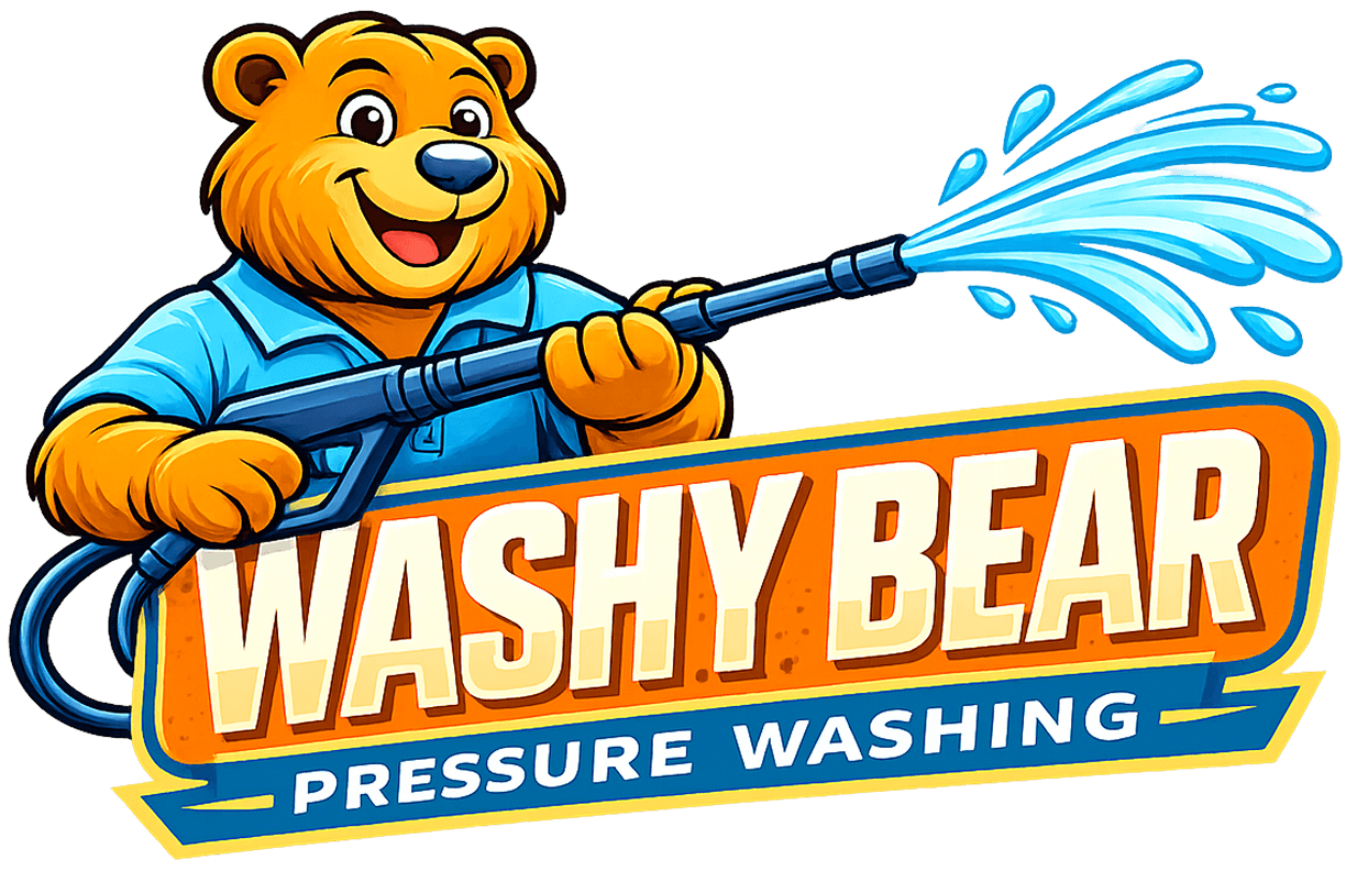 Washy Bear Pressure Washing logo